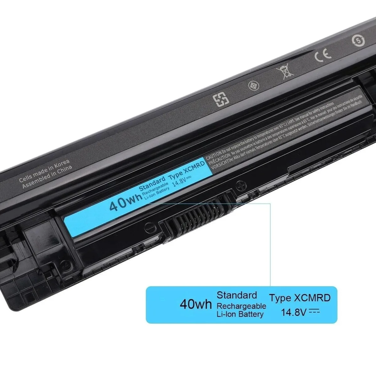  XCMRD 40Wh 14.8V Laptop Battery For Dell Inspiron Latitude Vostro — product photo