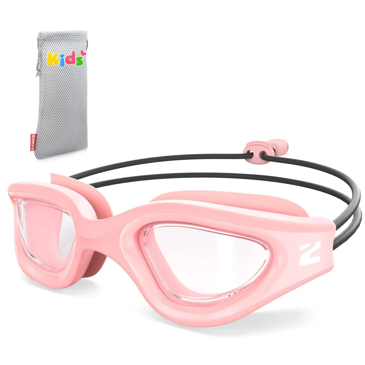 ZIONOR G1mini Go Kids Swim Goggles Blue Age 3-10 — product photo