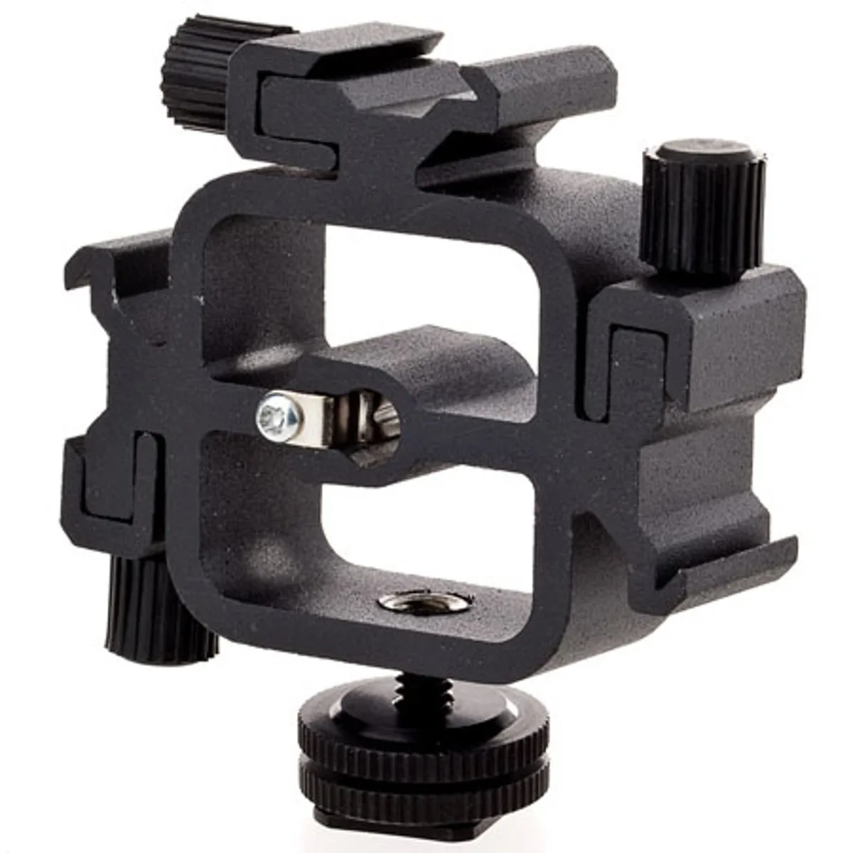 Flashpoint Brand Flashpoint Triple Shoe Mount Bracket Cast Metal Umbrella Hole — product photo