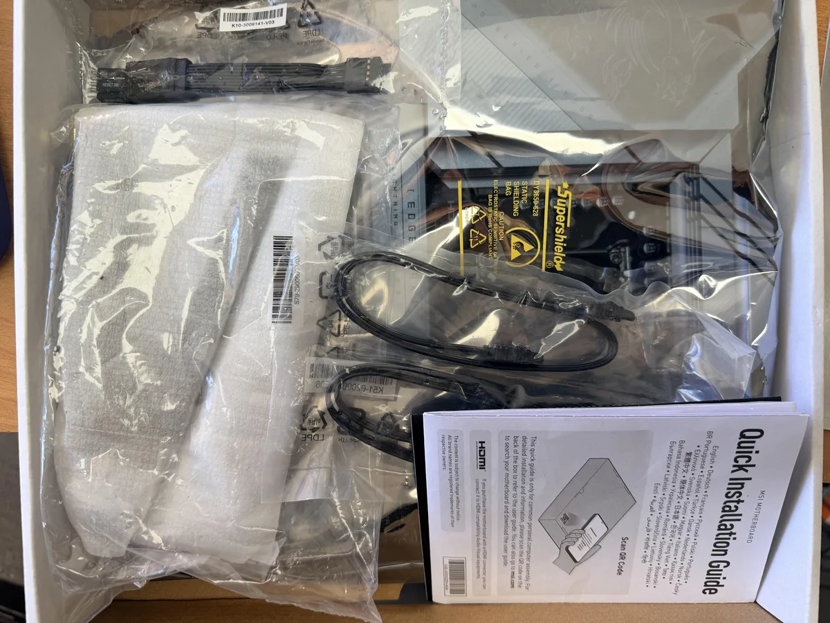 MSI MSI MPG Z790 EDGE TI MAX WIFI Intel motherboard — product photo