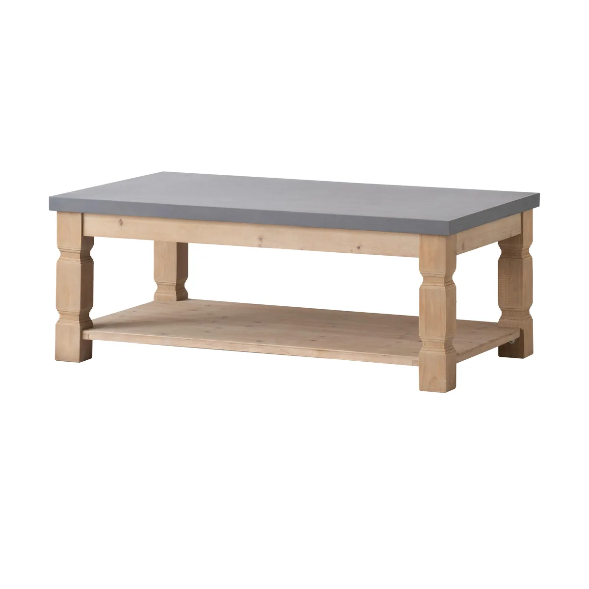 tuphen tuphen Occasional Table 47.8x28x18.8" Brown Gray — product photo