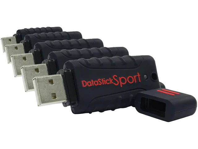 Centon Centon 64GB 5PK USB 2.0 Sport Black memory card — product photo
