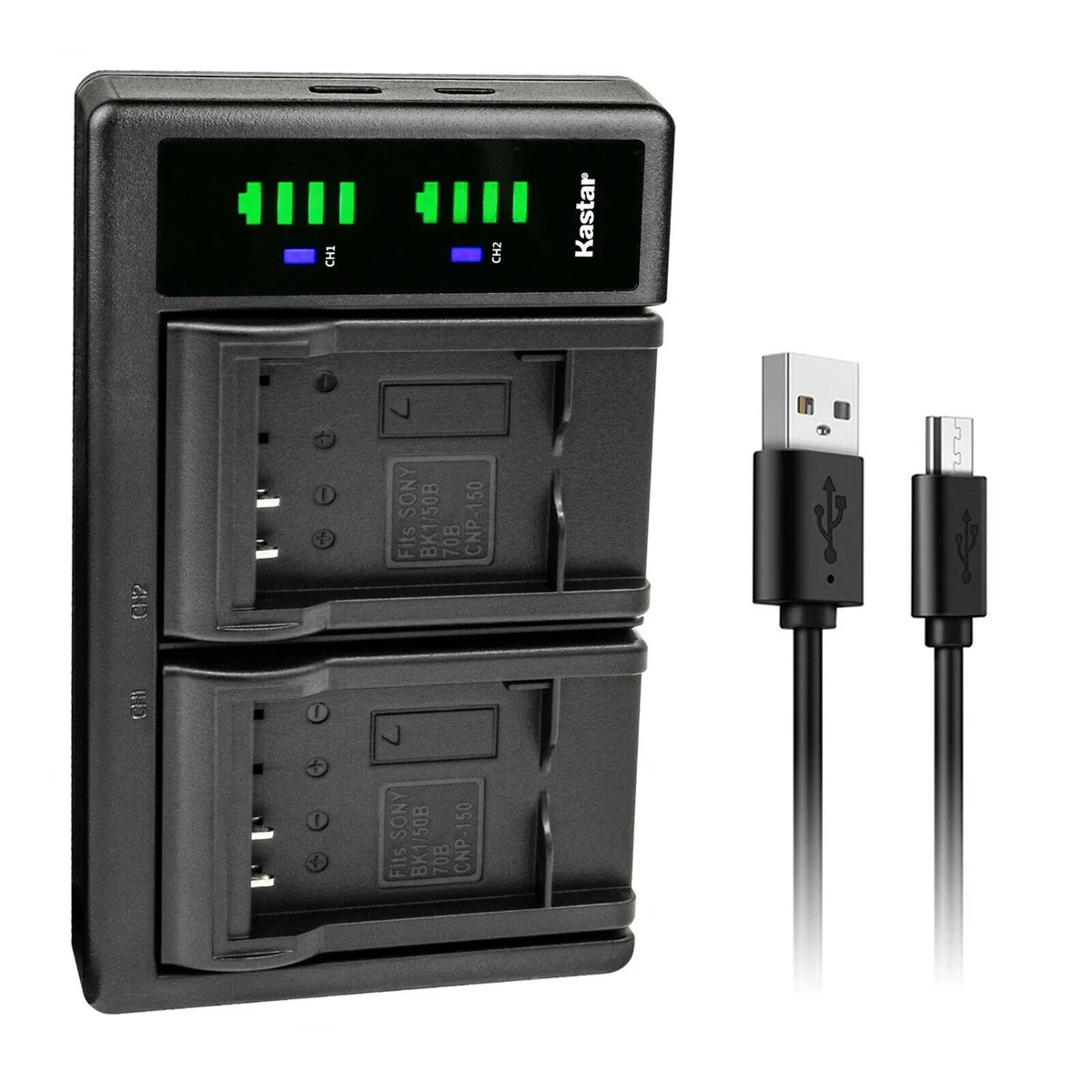 Kastar Kastar LTD2 USB Dual Charger for Olympus Li-90B Li-92B — product photo