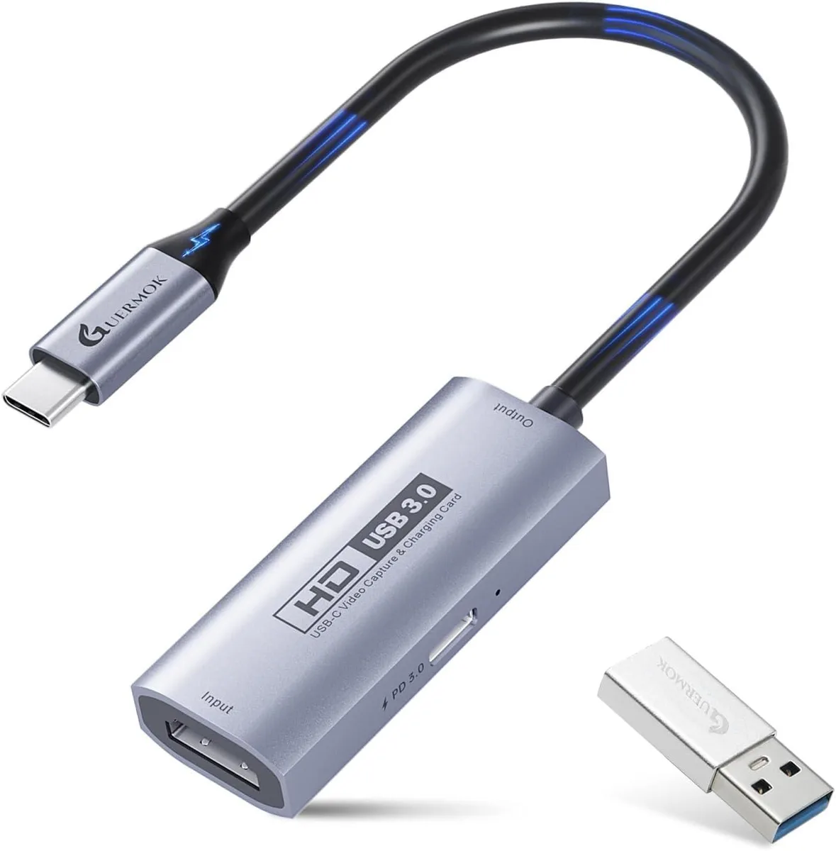 KEHIPI KEHIPI JP-Z71-S 4K USB3.0 Capture Card PD 100W Silver — product photo