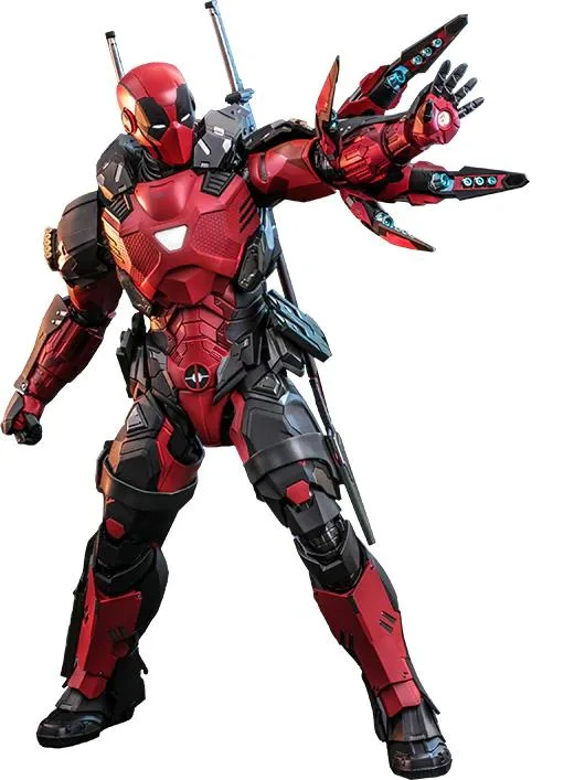 Hot Toys Hot Toys Armorized Deadpool Deluxe 1/6 Action Figure 35 CM — product photo