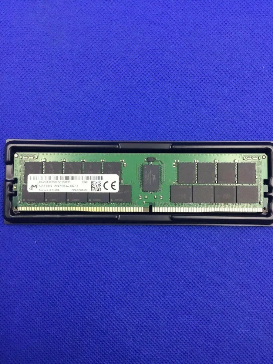 Micron Technology, Inc. Micron Technology, Inc. MTA36ASF8G72PZ-3G2 64GB DDR4 RDIMM accessory — product photo