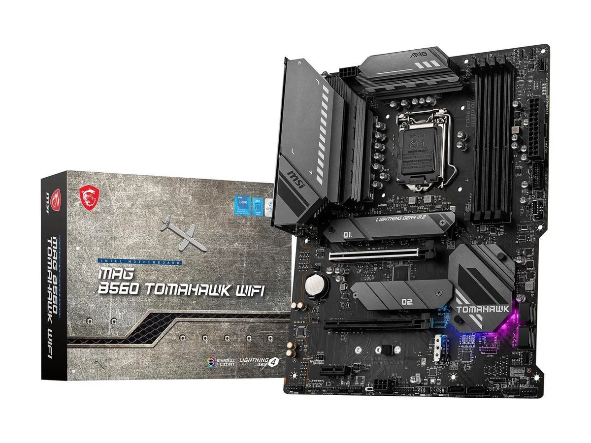 MSI MSI MAG B560 TOMAHAWK WIFI Intel motherboard — product photo