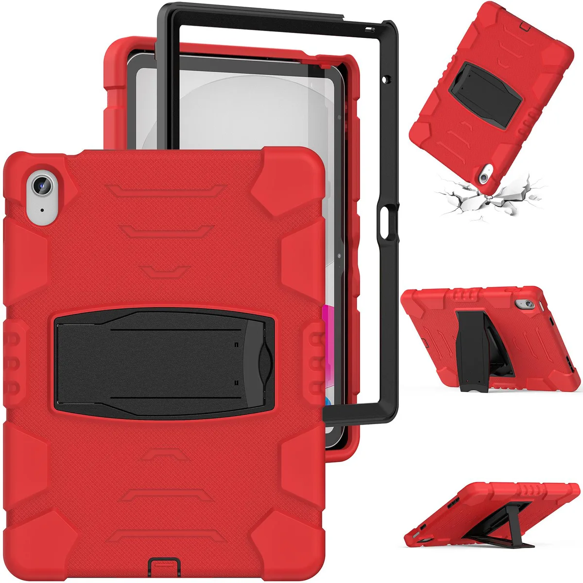 Werleo Werleo iPad 10th Gen 10.9" 2022 Rugged Case Red — product photo