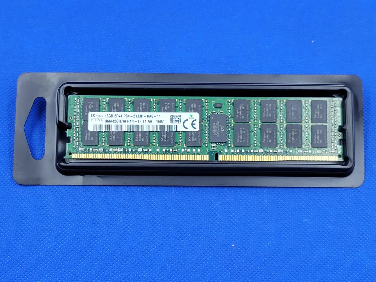 SK hynix SK hynix HMA42GR7AFR4N-TF 16GB DDR4 2133MHz CL15 ECC Registered Dual Rank 1.2V 288-Pin Server RAM — product photo
