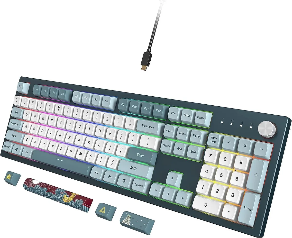 Montech Montech MKey Freedom Mechanical Gaming Keyboard 105 keys RGB 18 mode — product photo