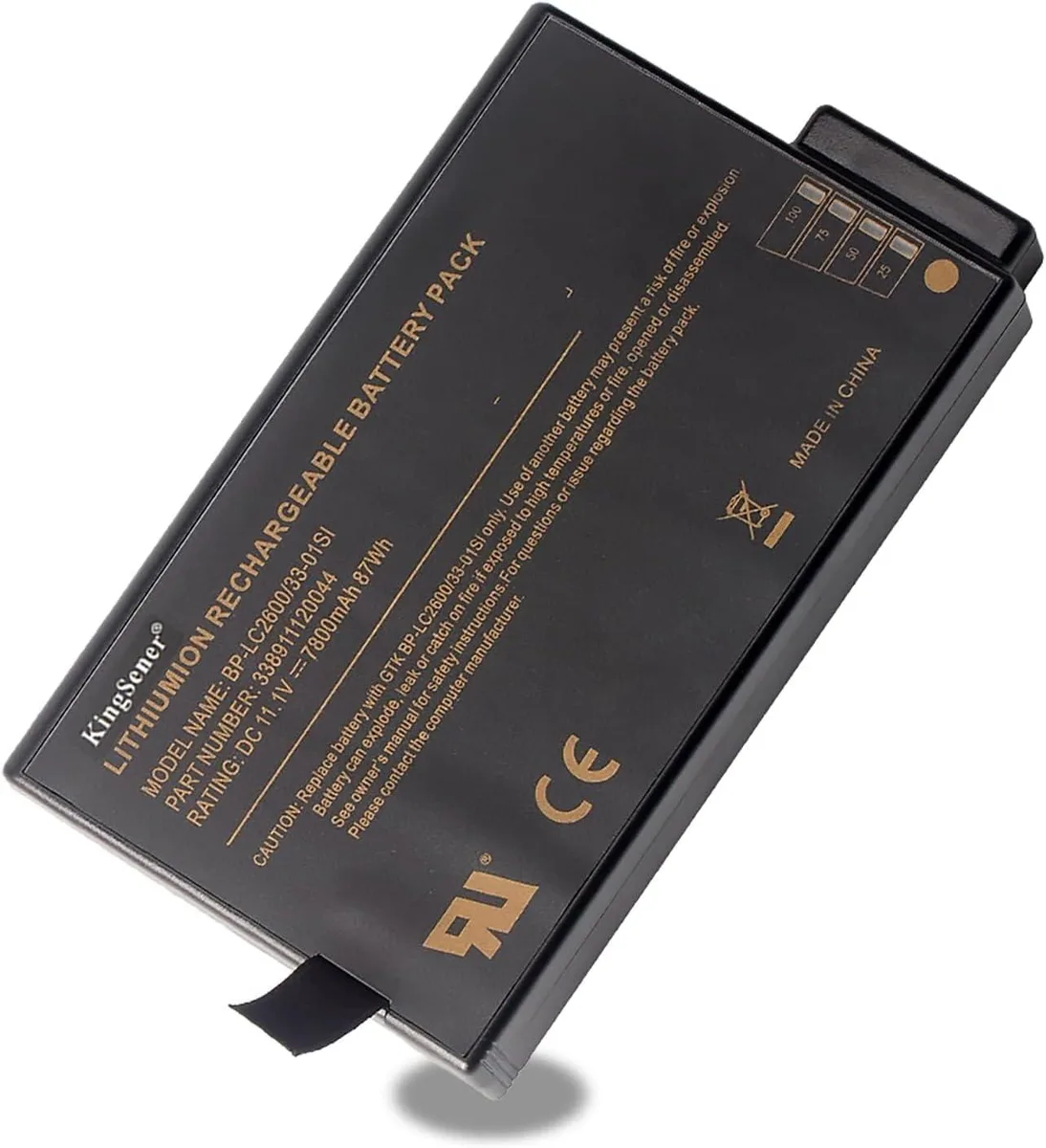 PISKEKAT PISKEKAT 87Wh 11.1V laptop battery for Getac M230 X500 V100 V200 V1010 S400 — product photo