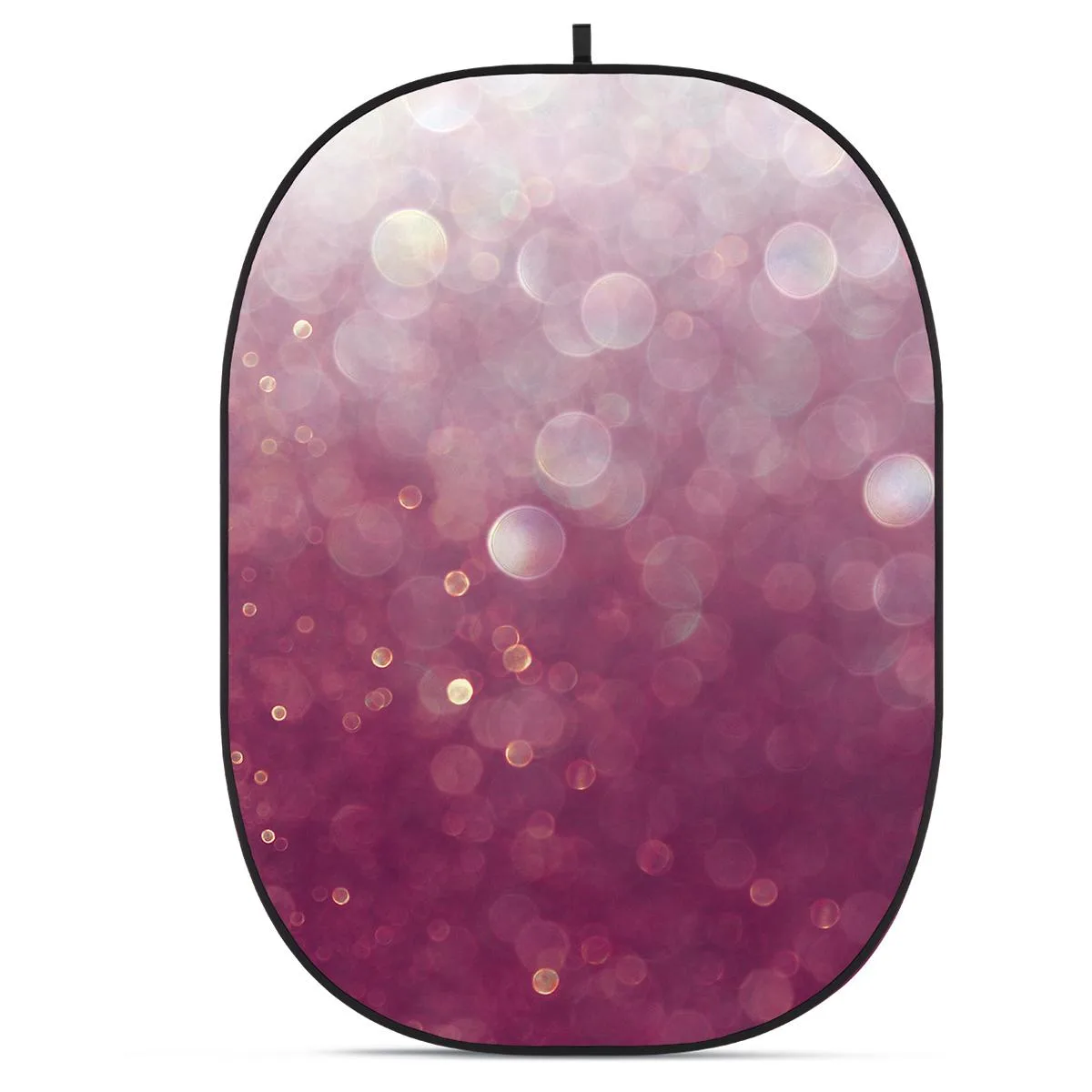 Glow Edge Glow Edge CBA-TB0002 5x6.5' Fabric Collapsible Backdrop Bokeh Textured — product photo
