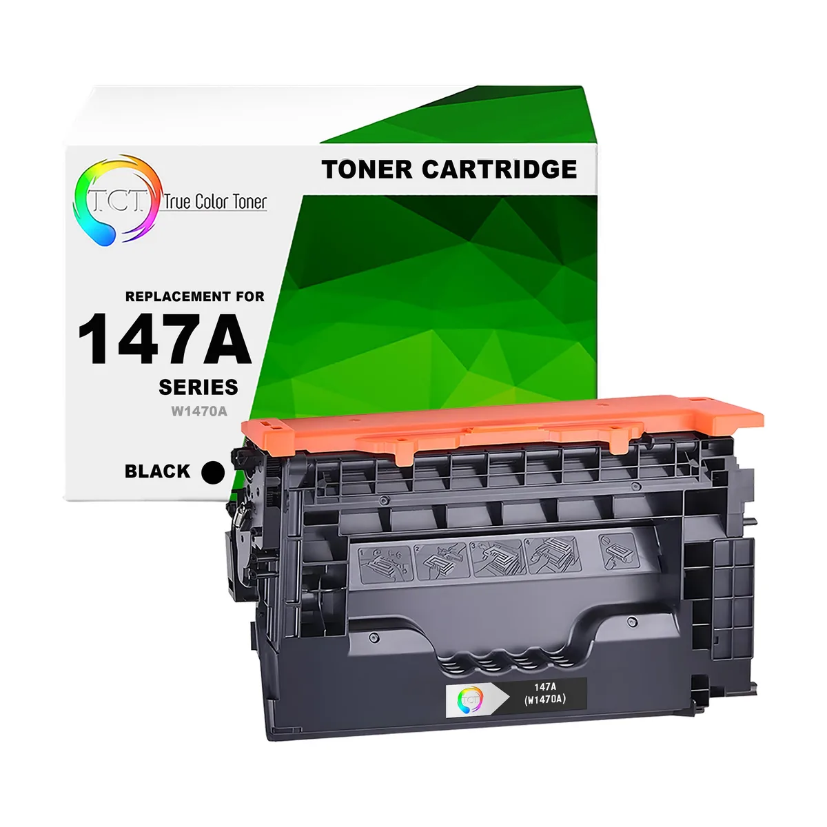True Color Toner True Color Toner 147A W1470A Black Toner Cartridge 10500 Pages — product photo