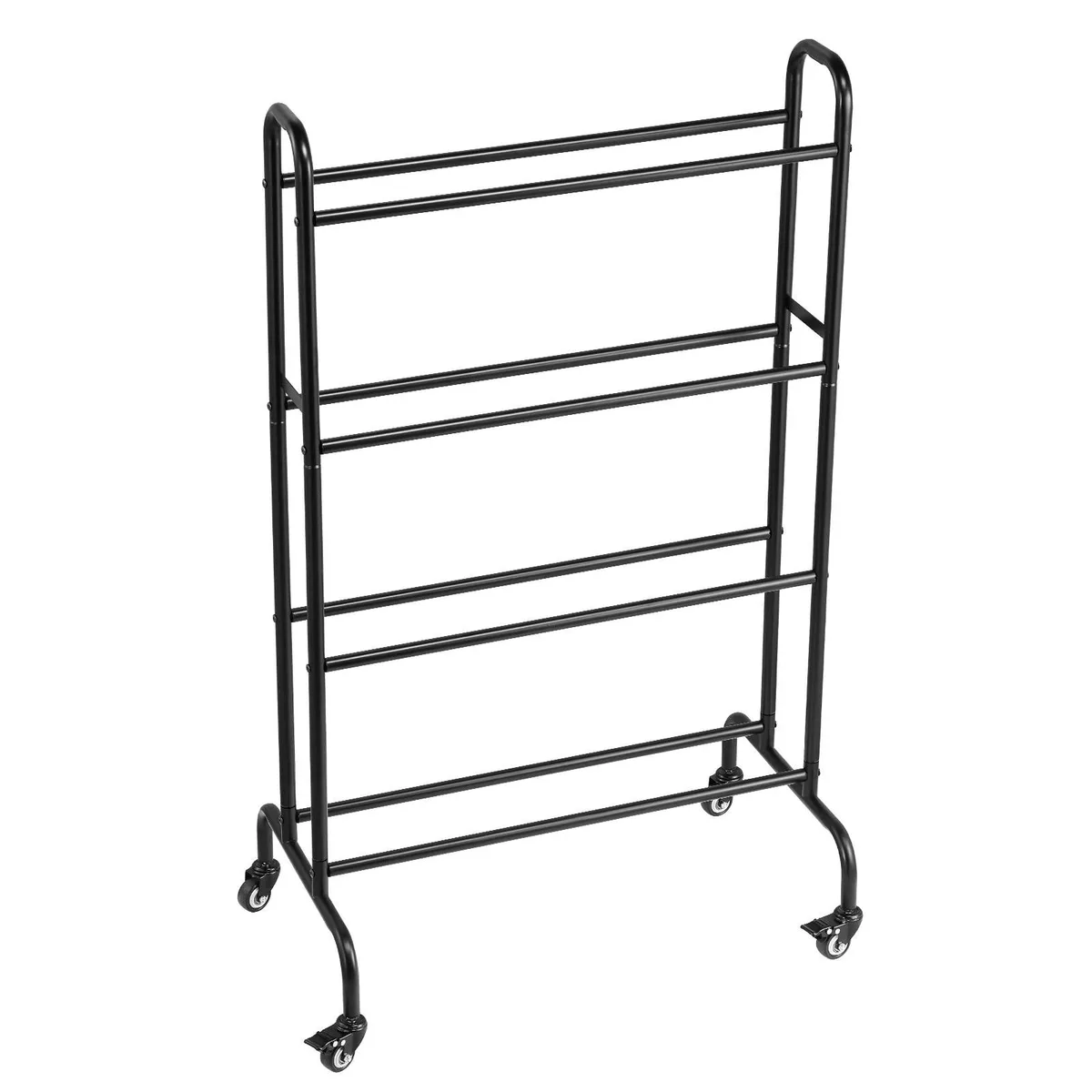 VEVOR VEVOR 4-Tier Filament Storage Rack Black Carbon Steel 750x455x1230mm — product photo