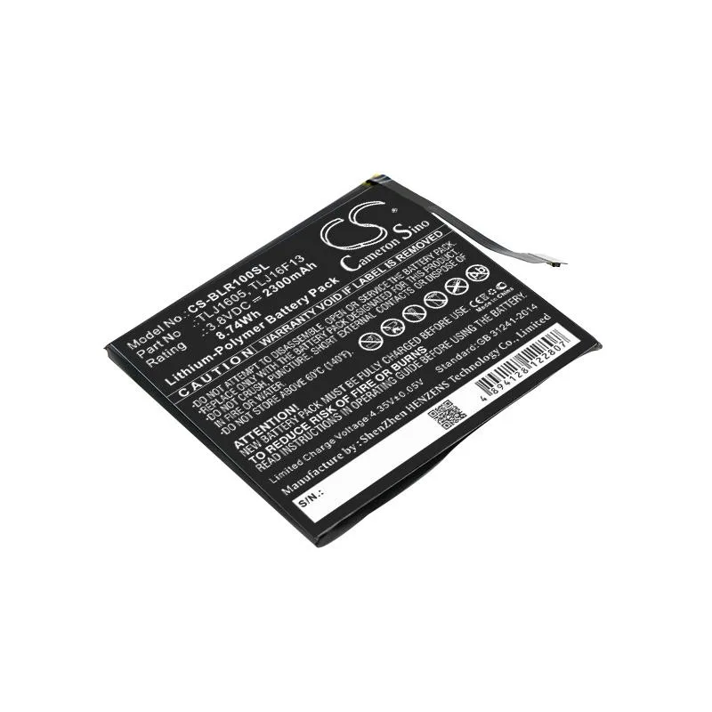 Cameron &amp; Co Cameron &amp; Co DS-CS-BLR100SL cell phone battery 2.3 Ah — product photo