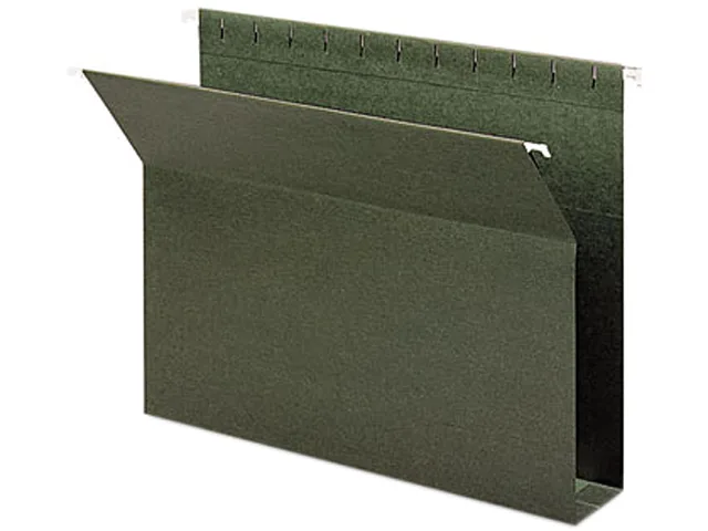 Smead Smead 65090 Box Bottom Hanging File Folders Letter Green 25/Box — product photo