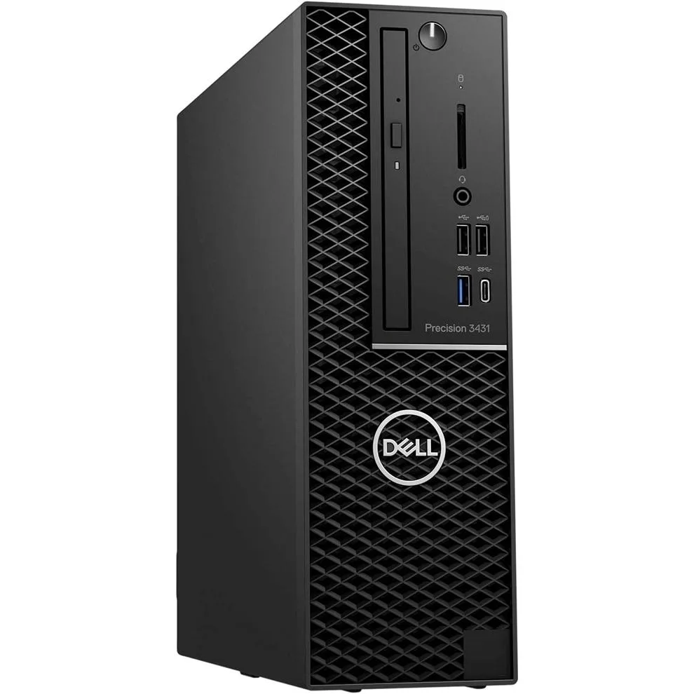DELL DELL Precision 3431 SFF i7-9700 3.0GHz 8GB 256GB SSD Quadro P1000 Windows 11 Pro desktop PC — product photo