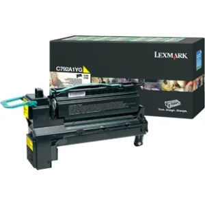 Lexmark Lexmark X792X4YG Yellow Toner Cartridge 20000 Pages — product photo