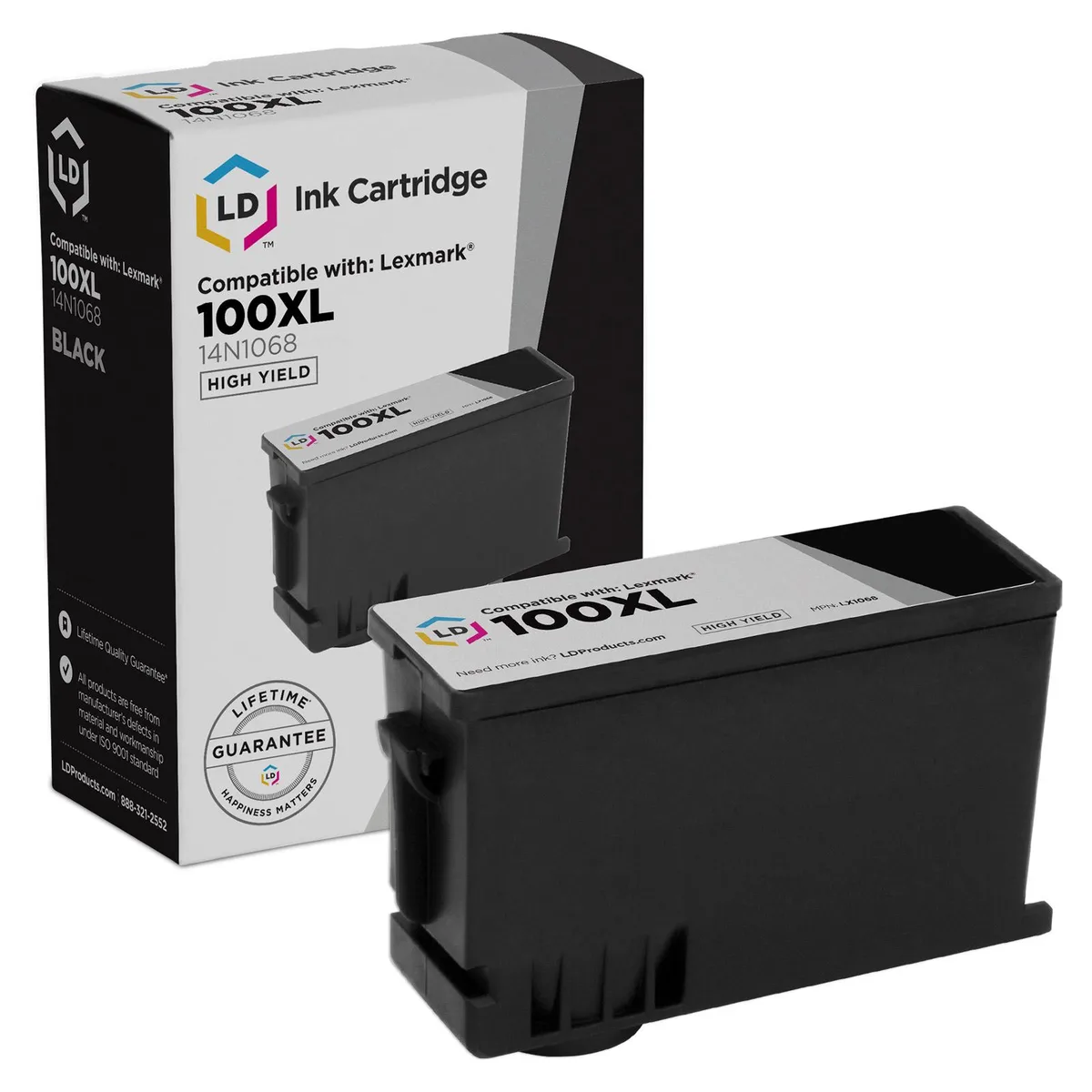 LD Products LD Products 14N1068 100XL High Yield Black Ink Cartridge — product photo