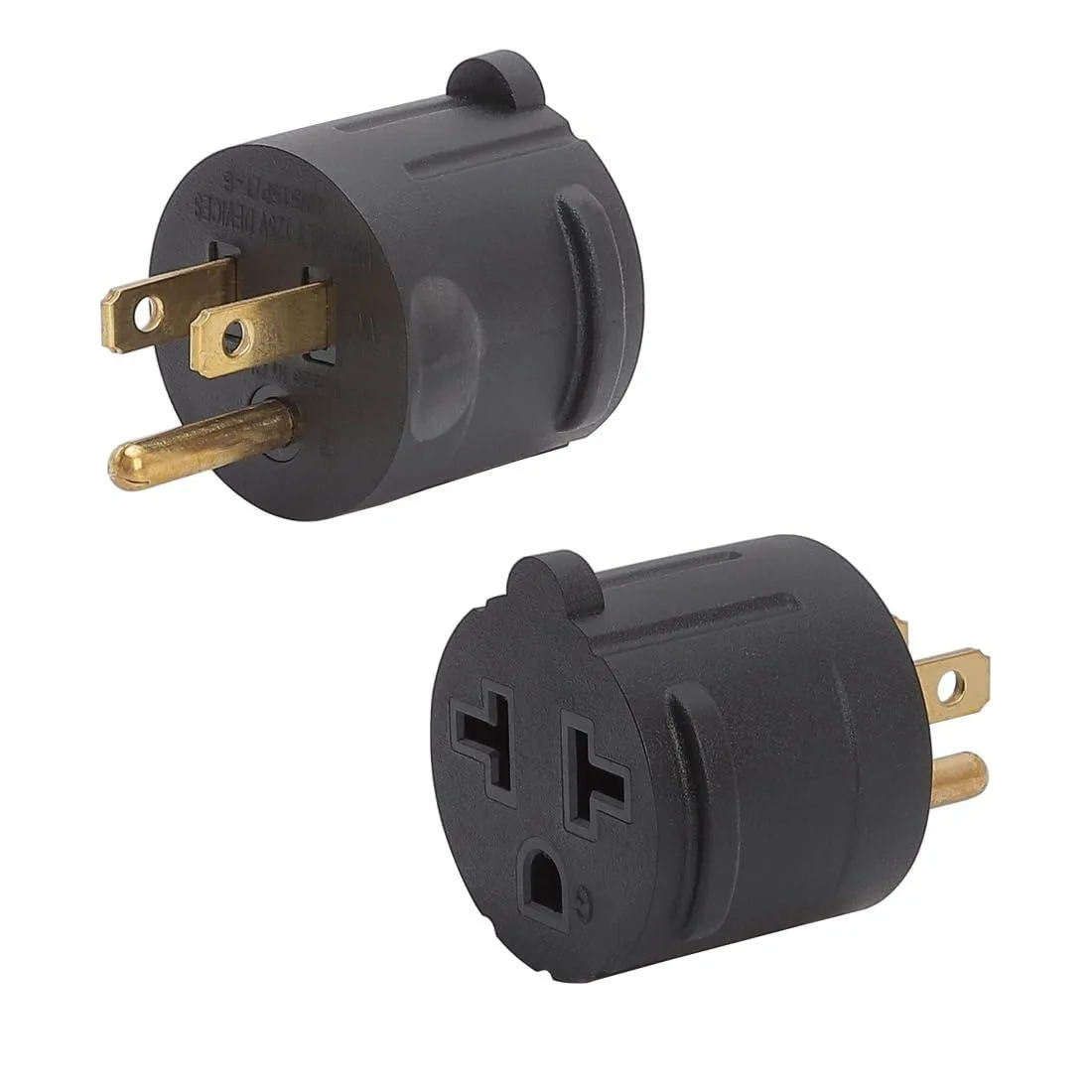 LORDWORLD LORDWORLD NEMA 5-15P to 5-15/20R + 6-15/20R Adapter 2-Pack 15A 20A 125V — product photo