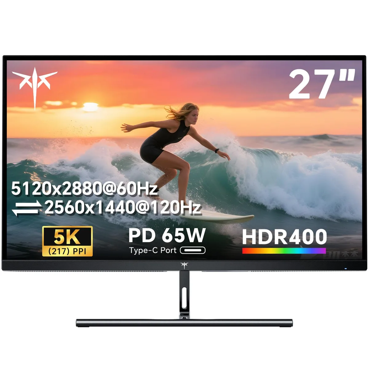 KTC KTC H27P3 27" 5120×2880 60/120Hz gaming monitor — product photo