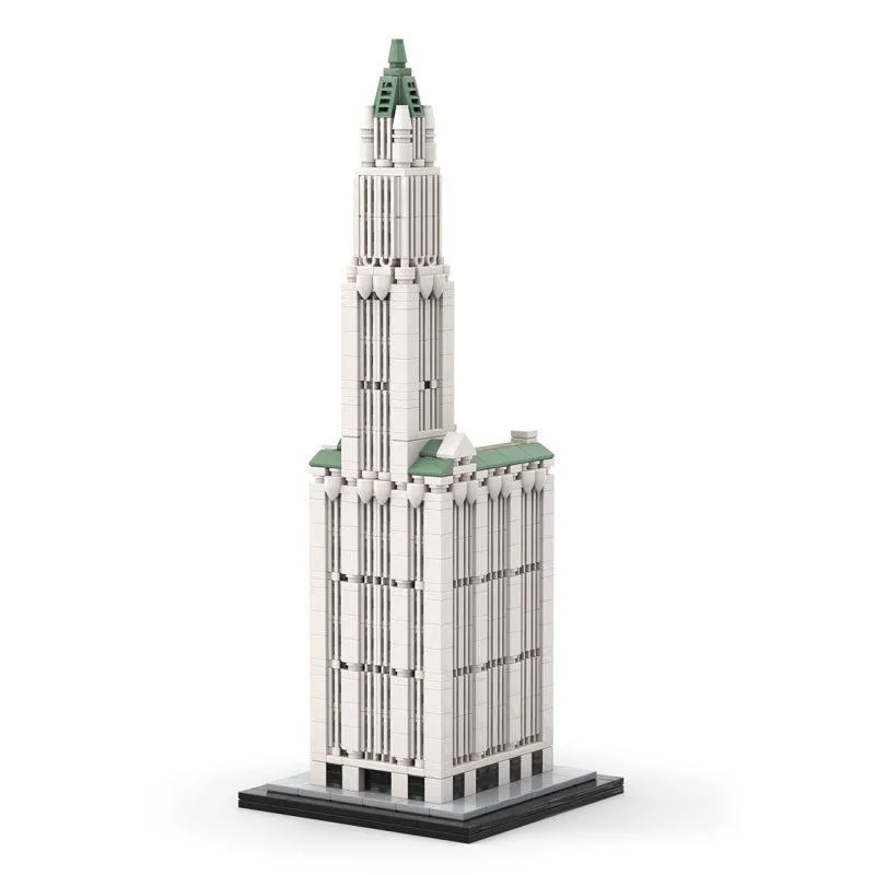 ZITIANYOUBUILD ZITIANYOUBUILD Woolworth Building Blocks Set 1/800 Scale 1110PCS MOC-126951 — product photo