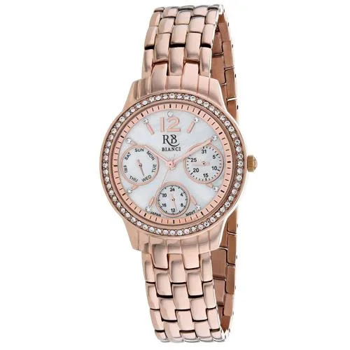 Roberto Bianci Roberto Bianci RB0843 Valentini White Mother of Pearl Dial Watch 34mm — product photo