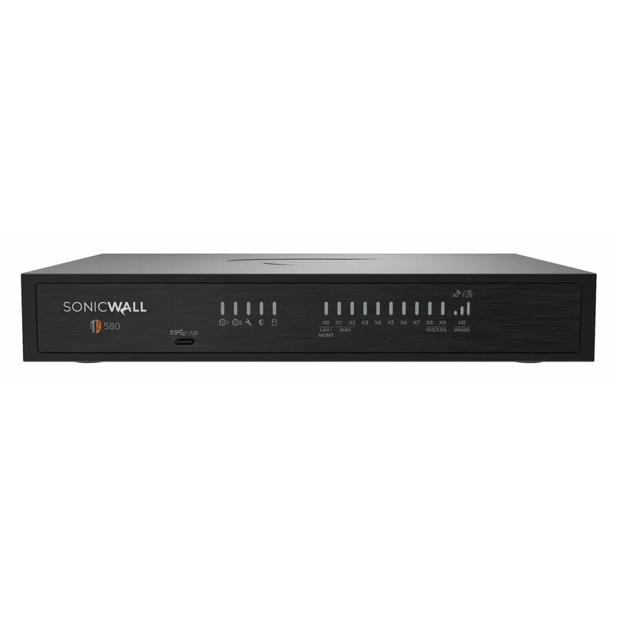 SonicWall SonicWall TZ580 03-SSC-7462 firewall appliance — product photo