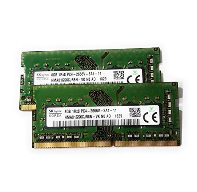 SK hynix SK hynix HMA81GS6CJR8N-VK 16GB (2x8GB) DDR4-2666 laptop RAM — product photo