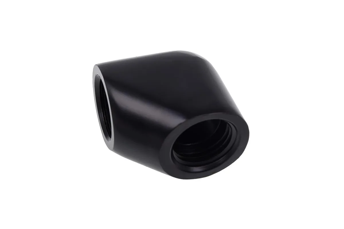 Alphacool Alphacool Eiszapfen 90° Female-Female L-Connector Black 17258 — product photo