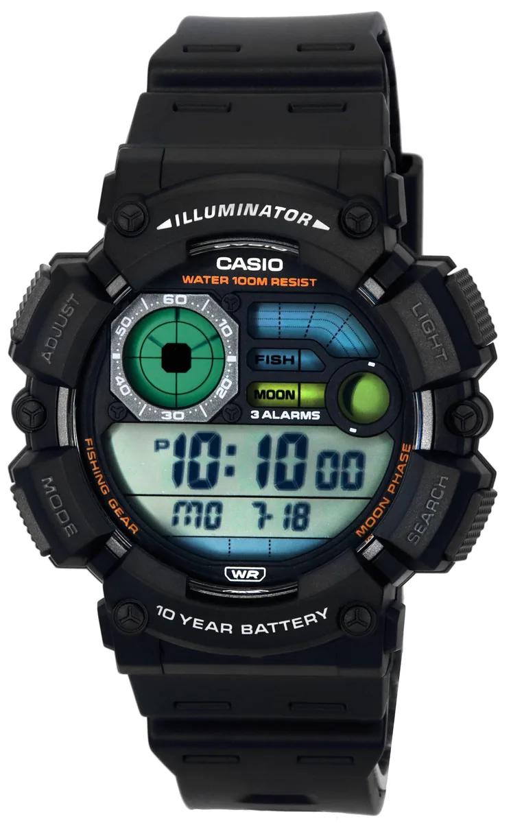 CASIO CASIO WS-1500H-1A 100m Digital Quartz Watch — product photo