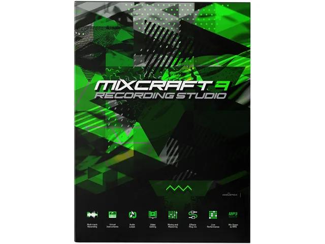 Acoustica, Inc. Acoustica, Inc. AC-9REC-DL Mixcraft 9 Recording Studio Download — product photo