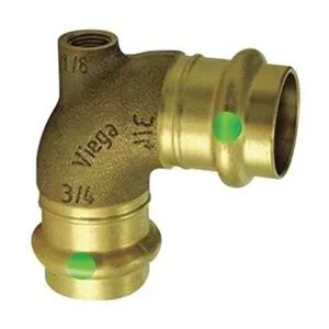 Viega Viega 79640 ProPress vent elbow 3/4" x 3/4" x 1/8" trap — product photo