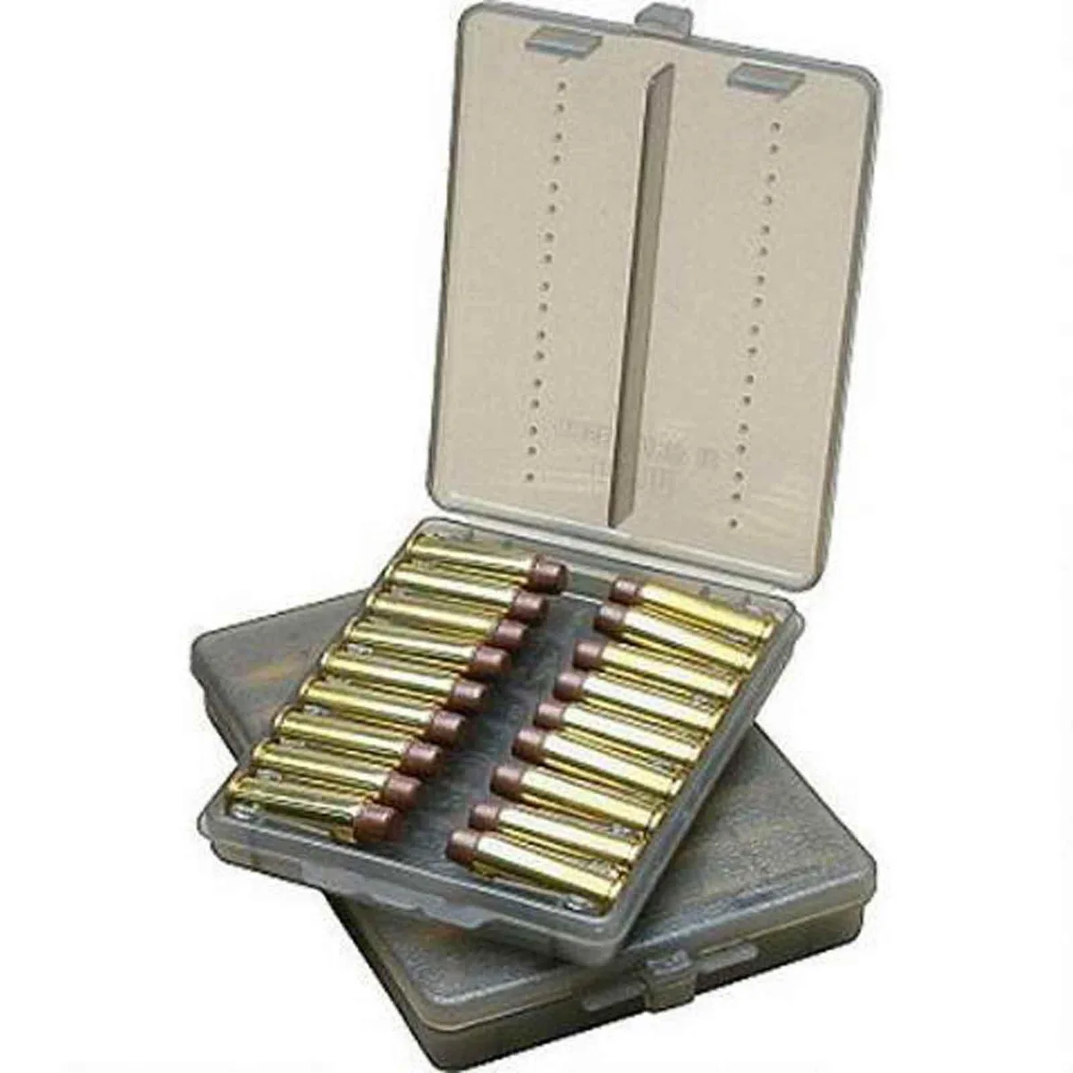 MTM W18-9-41 9mm Ammo Wallet Clear Smoke 18 Rounds — product photo