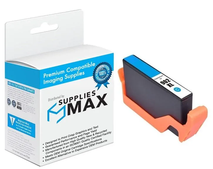 SuppliesMax SuppliesMax HP 902XL Cyan High Yield Ink Cartridge 825 Pages — product photo