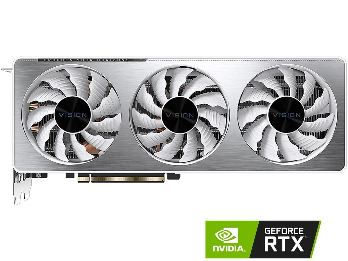 GIGABYTE GIGABYTE Vision OC GeForce RTX 3070 8GB GDDR6 graphics card — product photo