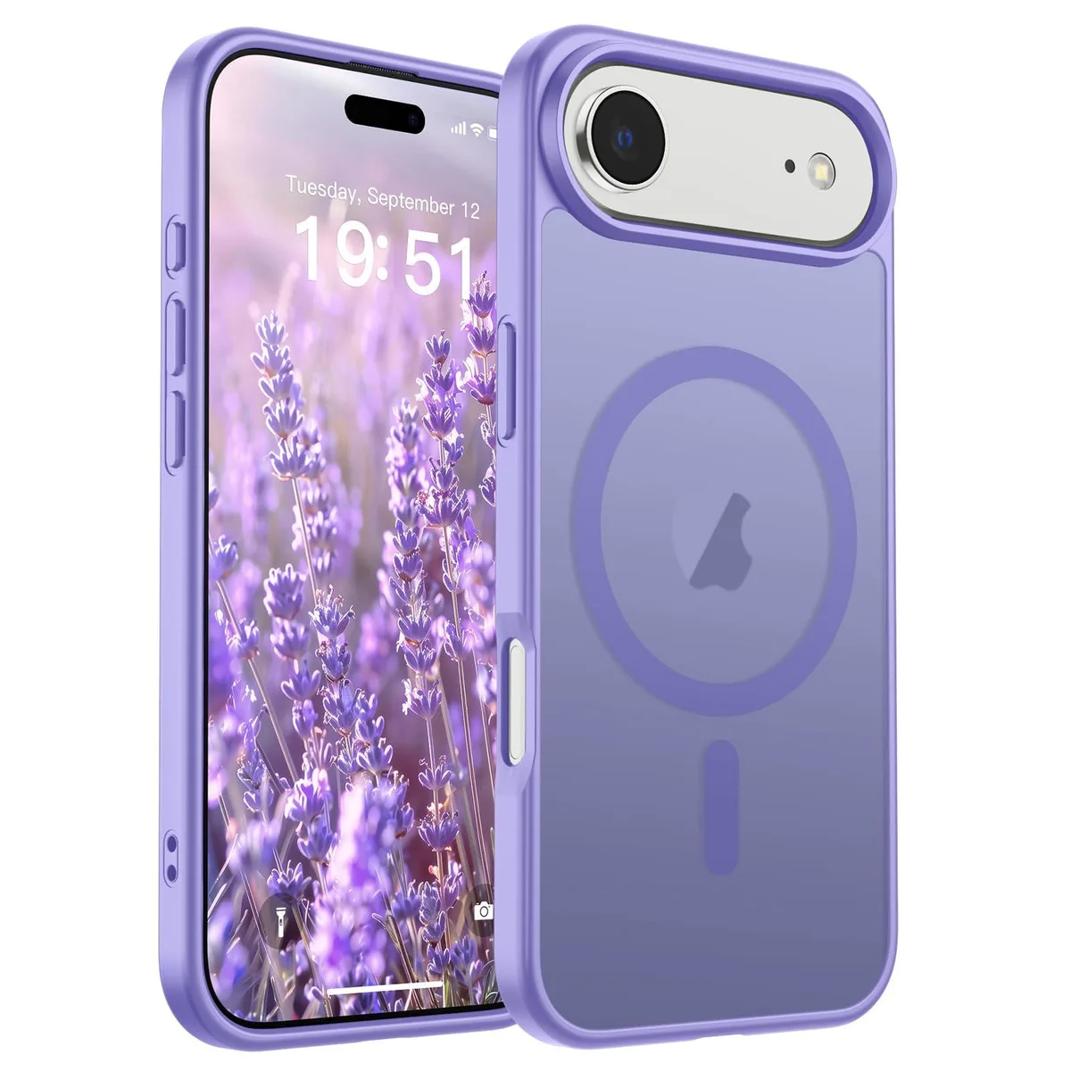 KEHIPI KEHIPI iPhone Air Case Purple MagSafe 10ft Drop 17 Air 2025 — product photo