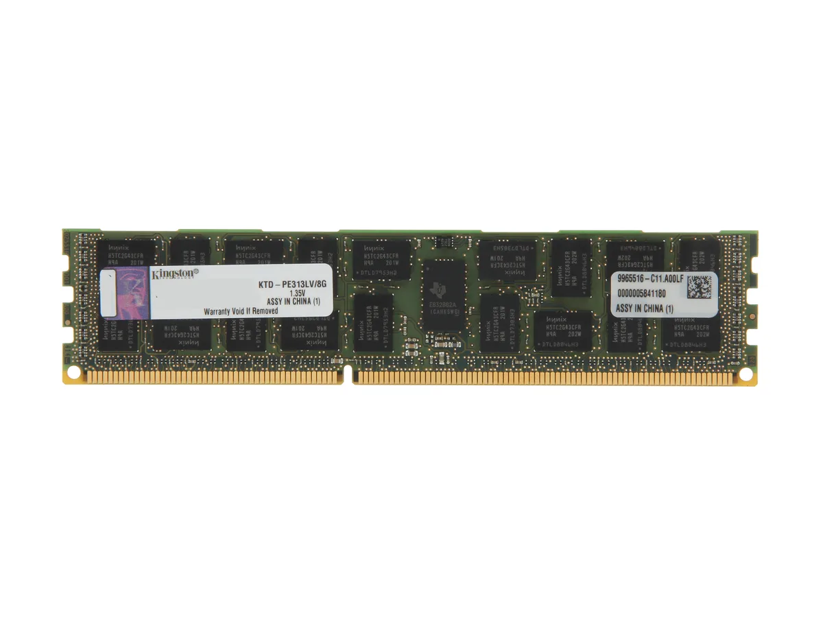 Kingston Technology Corp. Kingston Technology Corp. KTD-PE313LV/8G 8GB DDR3 1333 ECC Registered server RAM — product photo
