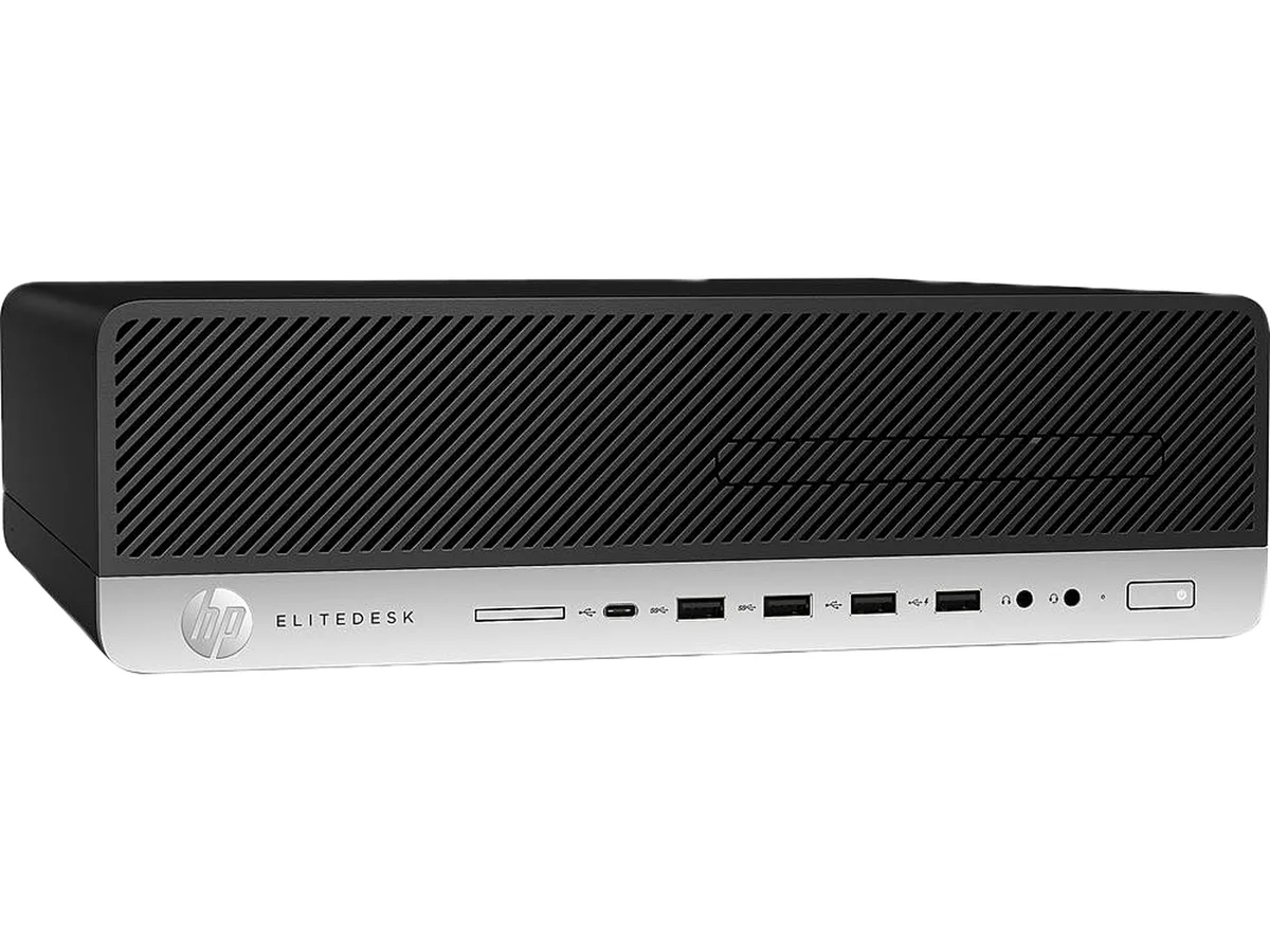 HP HP EliteDesk 800 G3 SFF i7-6700 16 GB 3 TB HDD Windows 10 Pro 19VFHPDT0550 desktop PC — product photo