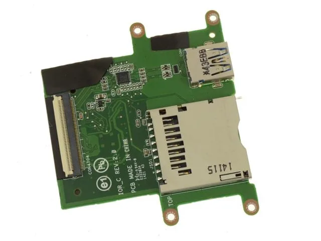 DELL DELL Latitude 12 Rugged Extreme 7204 IO Circuit Board Card Reader MD1P8 — product photo