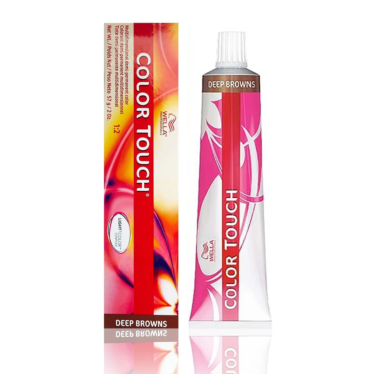 Wella Wella Color Touch 4/71 Deep Browns Medium Brown Ash Demi-Permanent Hair Color 60ml — product photo