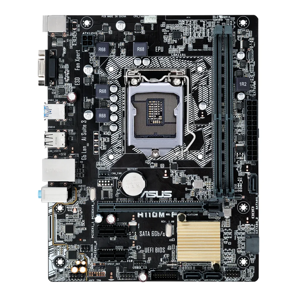 ASUS ASUS H310M-F Intel motherboard — product photo