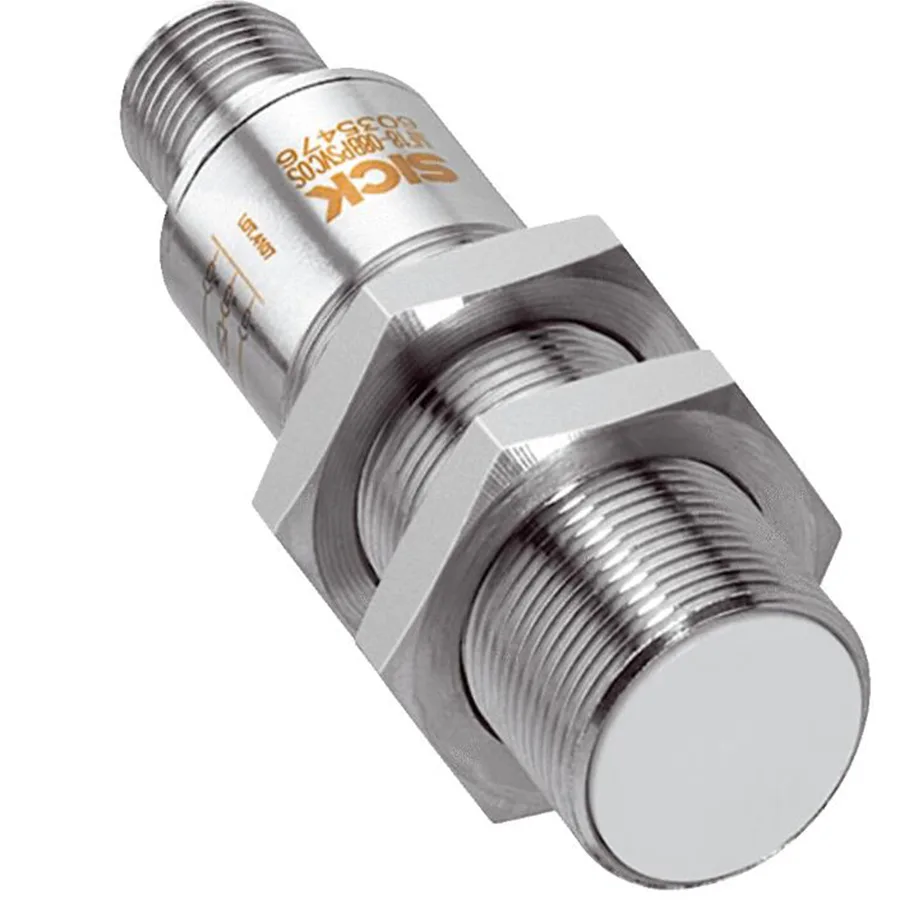 Sick Sick IMF18-08BPOVC0S M18 PNP 8 mm IP68 IP69K proximity sensor — product photo