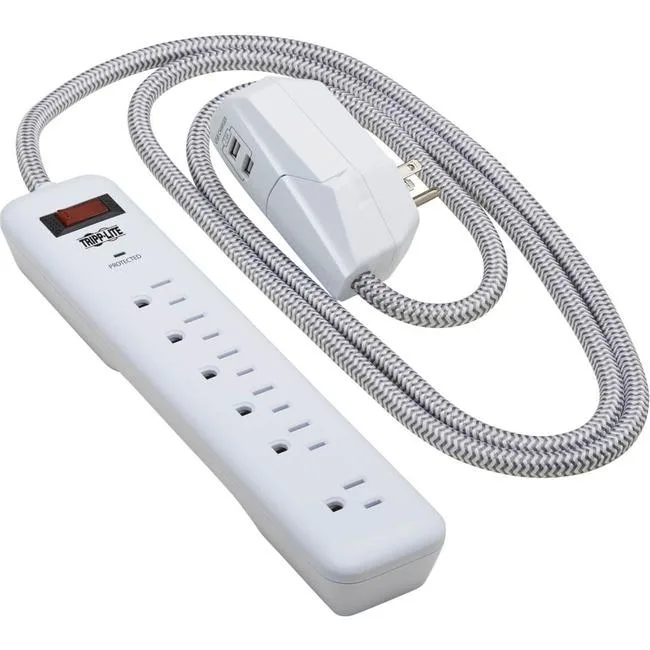 Tripp Lite Tripp Lite TLP616USB 7-Outlet Surge Protector with 2 USB Ports — product photo