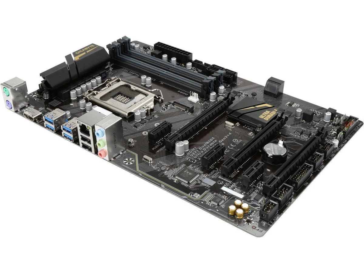 GIGABYTE GIGABYTE GA-Z270P-D3 (rev. 1.0) LGA 1151 Intel Z270 ATX Motherboard — product photo