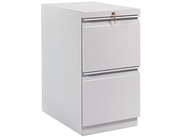 HON HON 33823RS Efficiencies Mobile Pedestal File, Two File Drawers, Charcoal Gray, office furniture — fotografie produktu