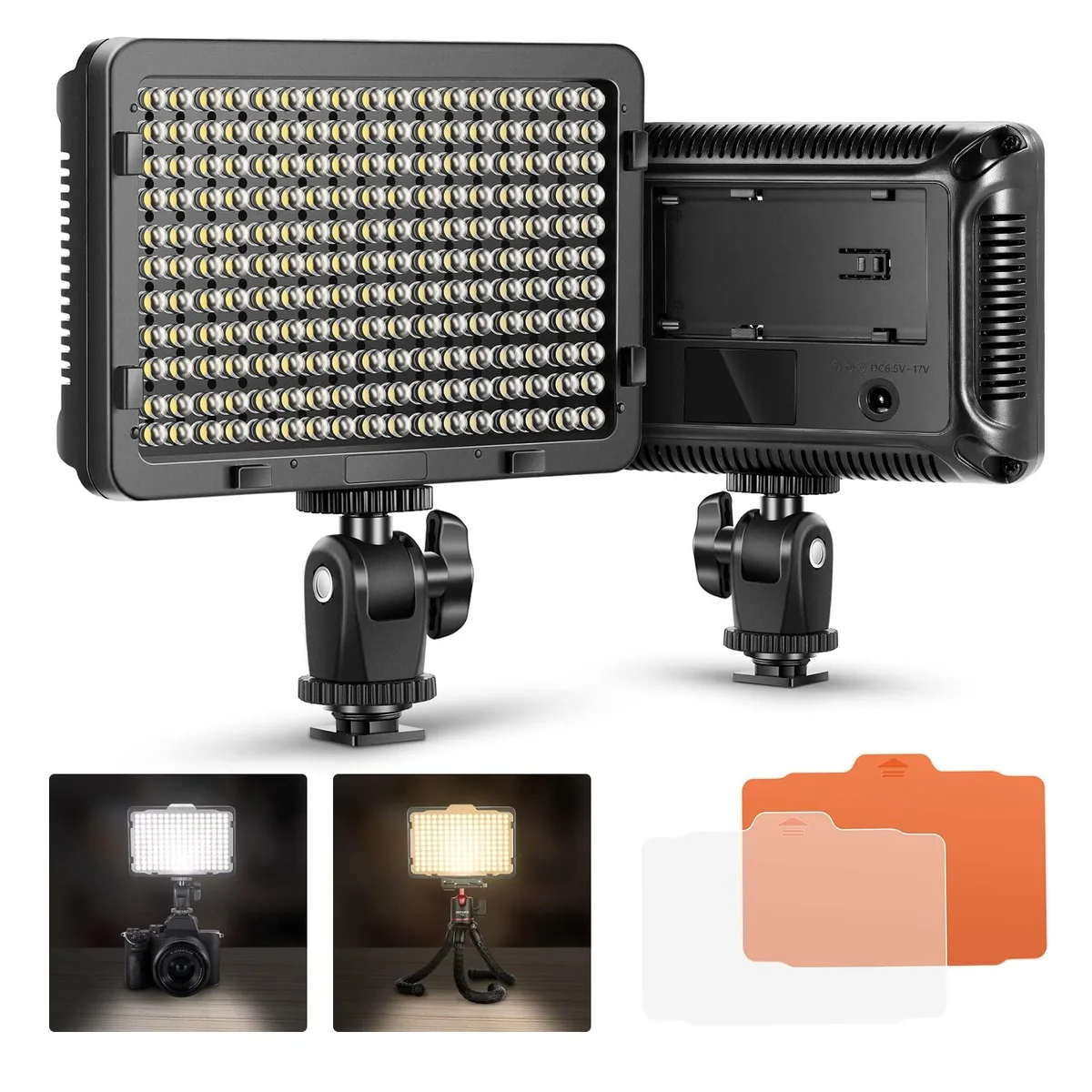  Neewer ST3 176 LED Video Light 5600K — product photo