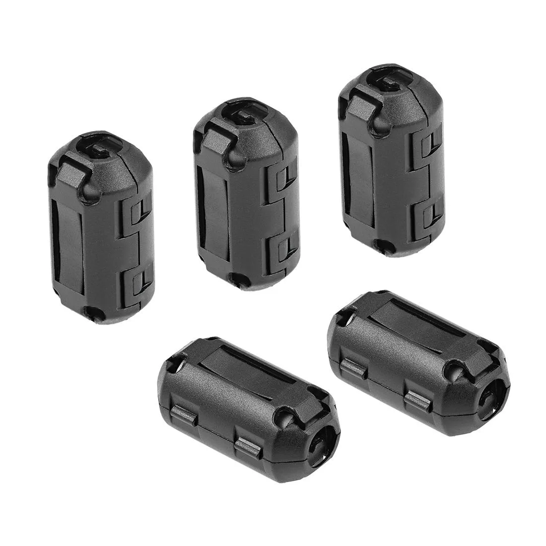 Unique-Bargains Unique-Bargains 7mm Wire Cap Connector 5pcs 5.0-7.0mm 16x30mm Black — product photo