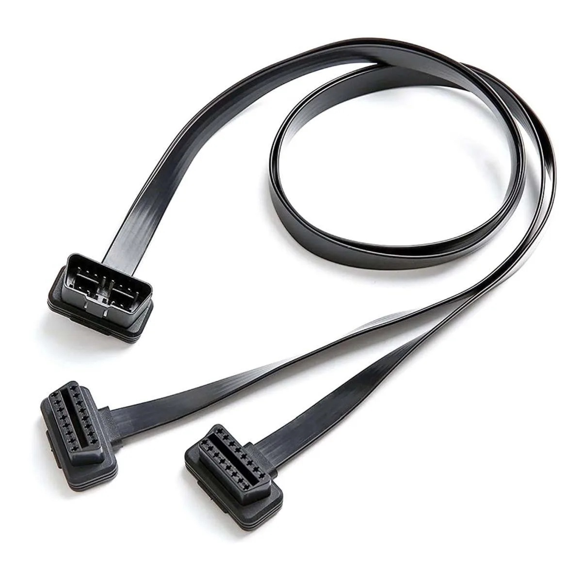 TAURKENAM TAURKENAM OBD2 16 Pin Splitter Extension Cable 1x Male 2x Female 30CM 10 Pack — product photo