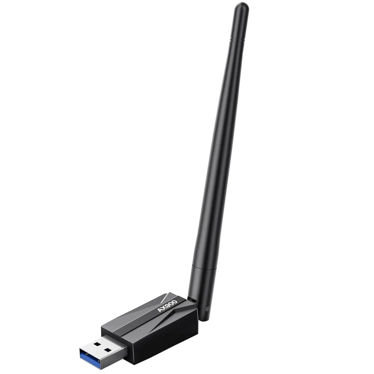  LIVINGTHING AX900 Wi-Fi 6 USB 2.0 Adapter 900 Mbps 7.8 in Black — product photo